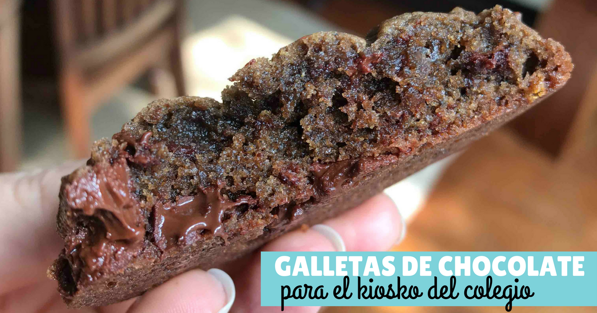 Galletas de chocochips para vender en el kiosko - LA ESPÁTULA VERDE