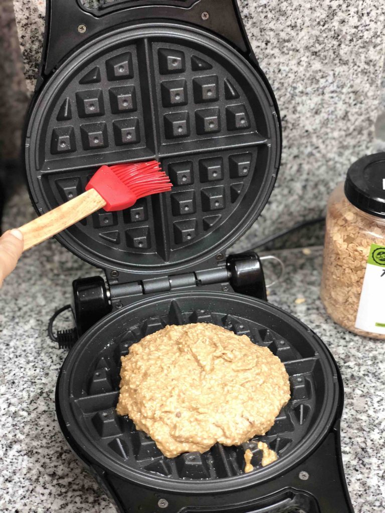 wafflesconavenaplatanosinazucar13 LA ESPÁTULA VERDE