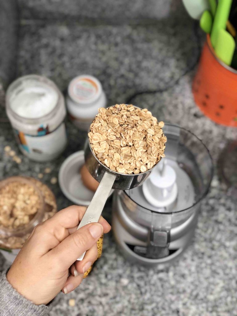 wafflesconavenaplatanosinazucar2 LA ESPÁTULA VERDE