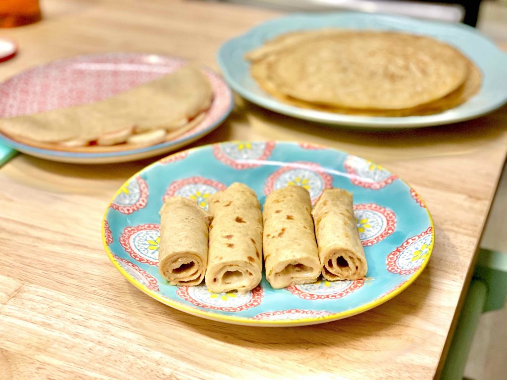 crepes de avena LA ESPÁTULA VERDE