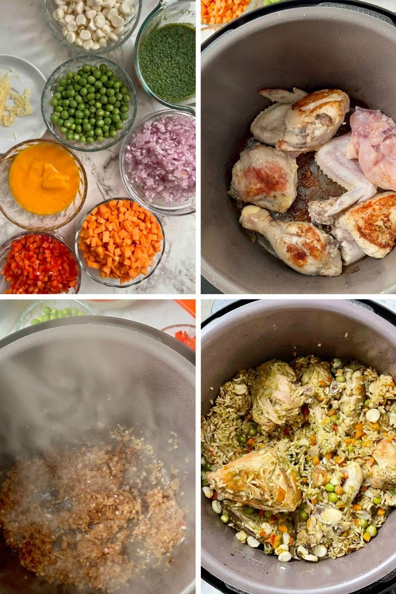 Actualizar 90+ imagen como hacer arroz verde con pollo - Abzlocal.mx