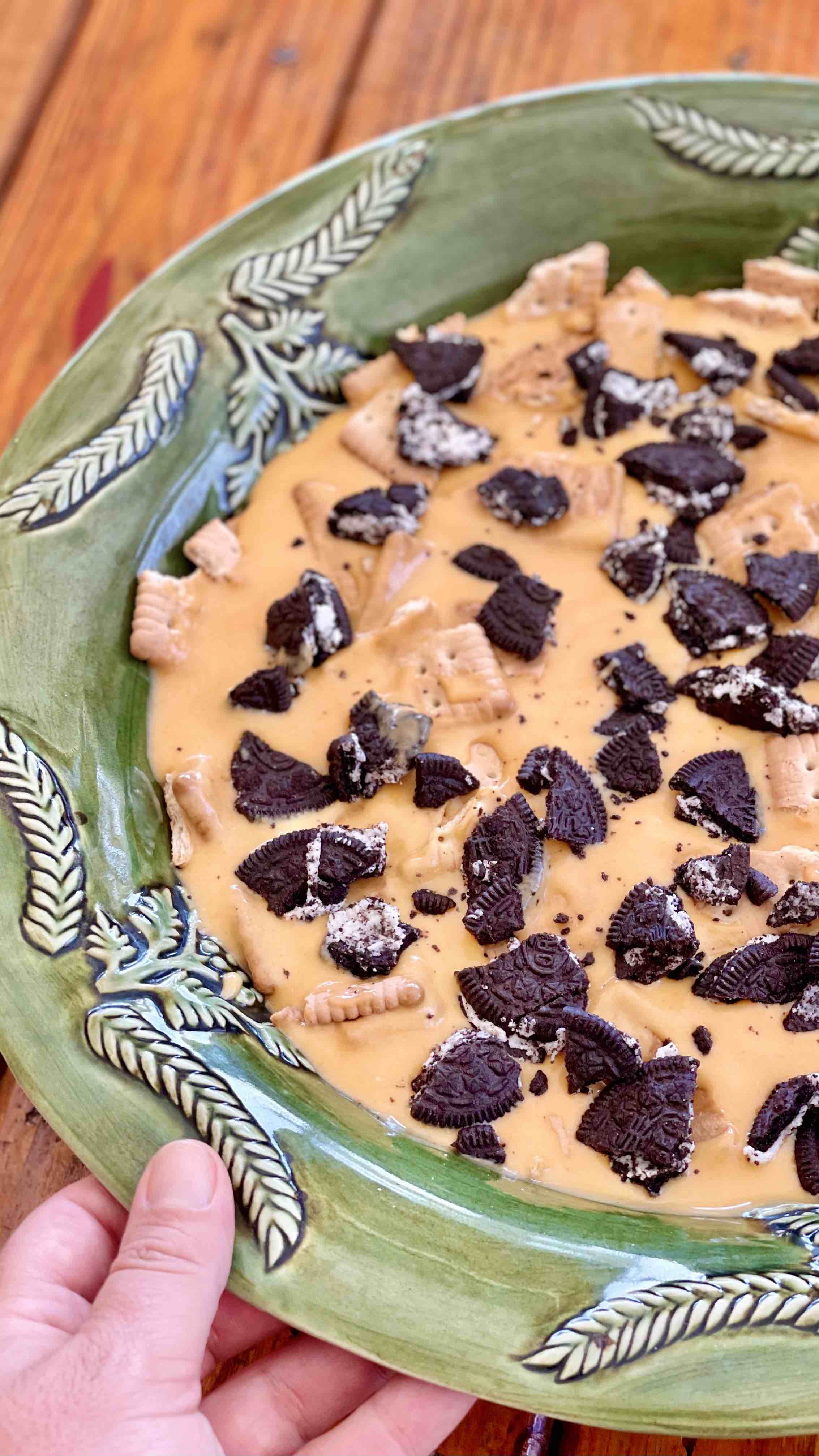 Postre de mango con galletas - LA ESPÁTULA VERDE